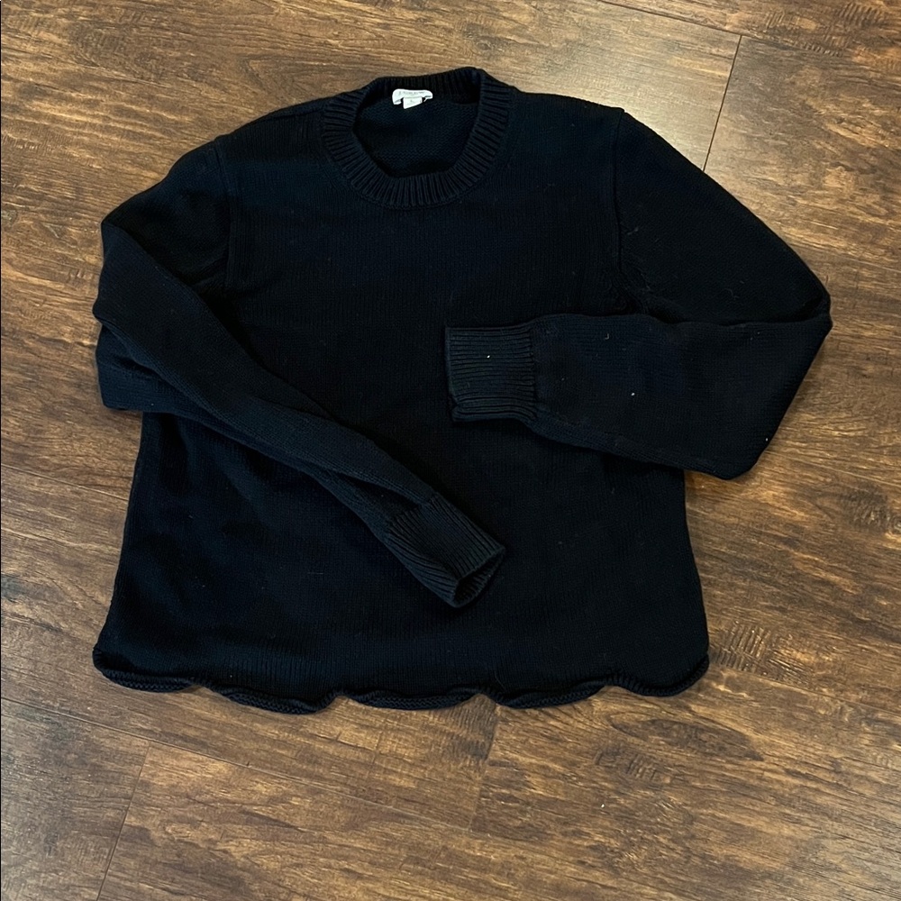 J. Crew Black Knit Sweater